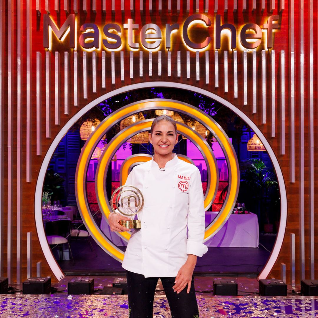 Mariló Montero gana 'MasterChef Celebrity' y vive con sus hijos, Rocío Crusset y Alberto Herrera, la final más emotiva