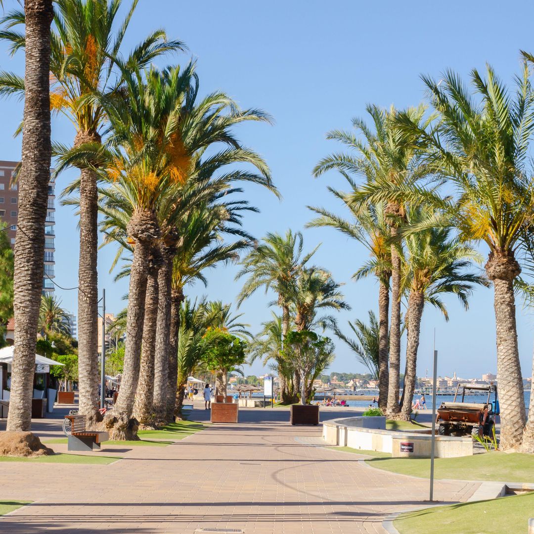 Paseo marítimo de Santiago de la Ribera, Murcia