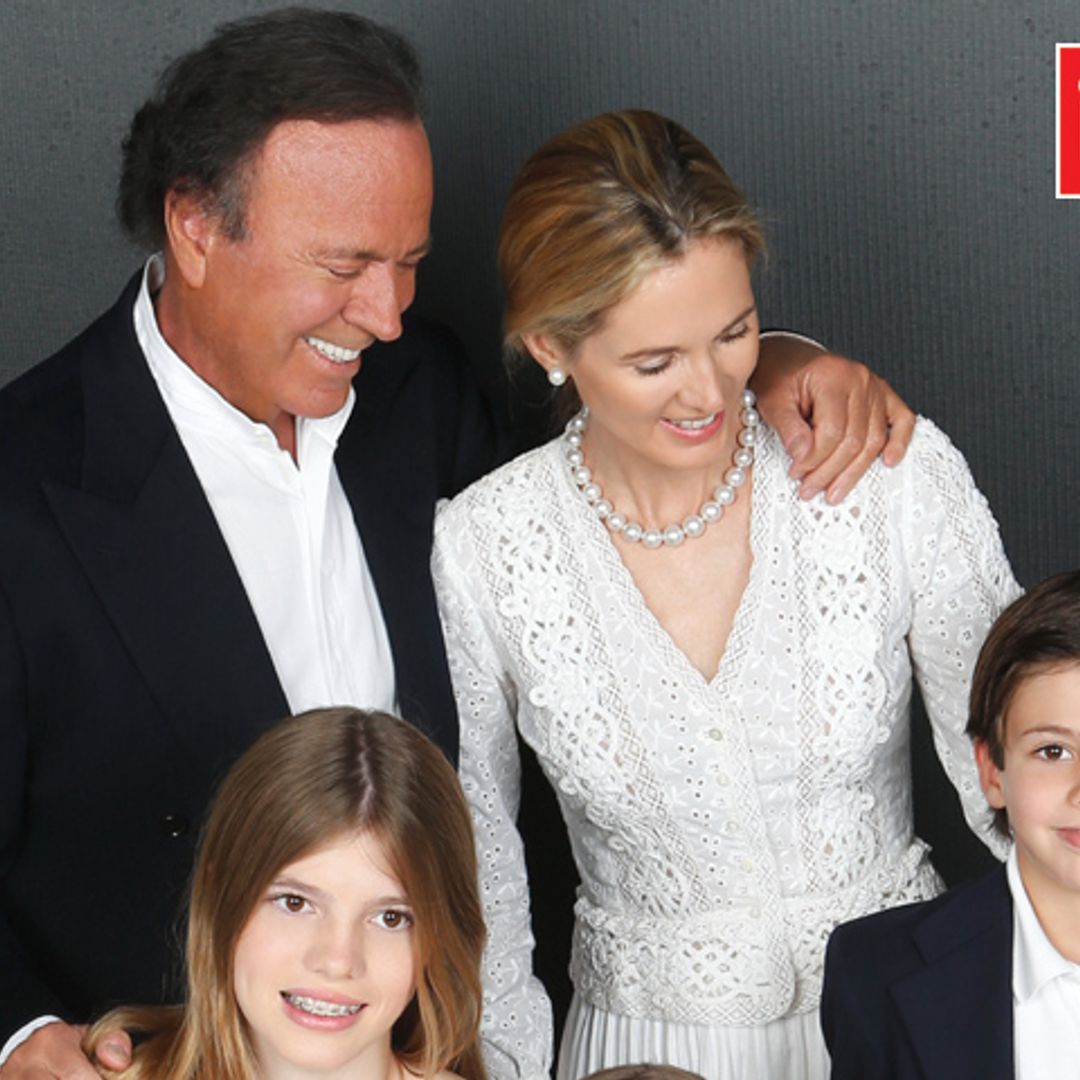 Guillermo, el hijo pequeño de Julio Iglesias ¡puro ritmo! a la batería