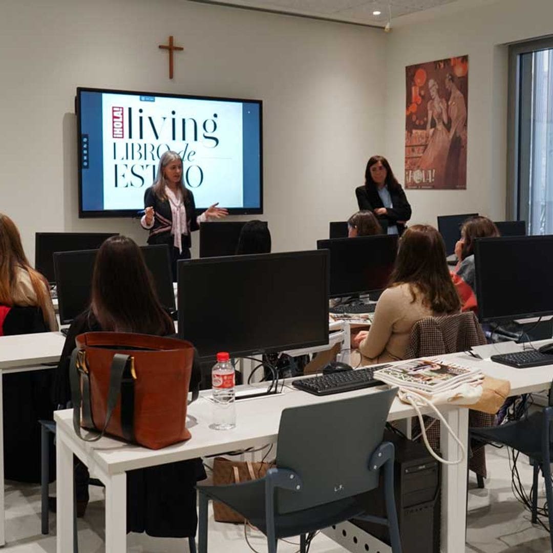 Clase magistral en el aula CEU-¡HOLA! de la mano de ‘¡HOLA! Living’