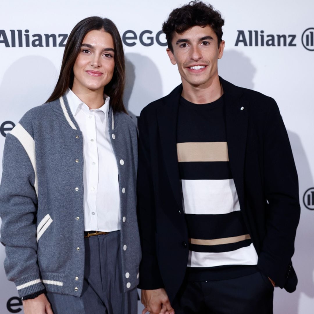 Marc Márquez y Gemma Pinto derrochan amor en la 'Madrid Fashion Week' y comparten algunos detalles de su relación