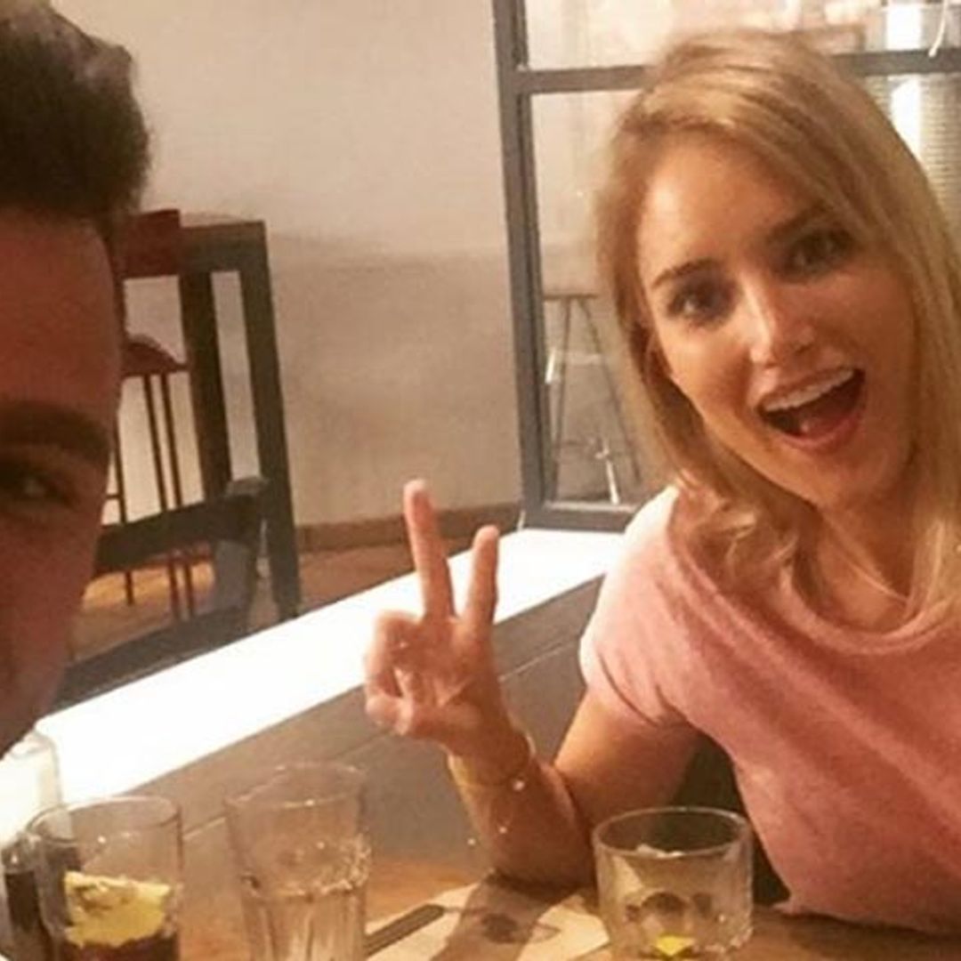 El encuentro con su ex, Fonsi Nieto, que ha despertado una sonrisa en Alba Carrillo