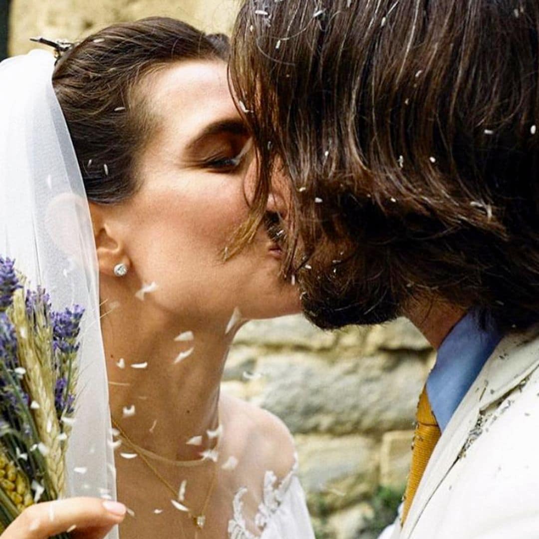 De Carlota Casiraghi a Diana de Gales: los ramos de novia que las 'royals' llevaron en sus bodas