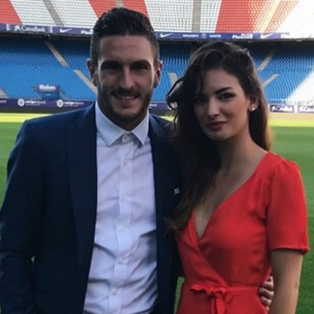 A Koke le ha salido una gran competidora... ¡su novia tiene una zurda de oro!