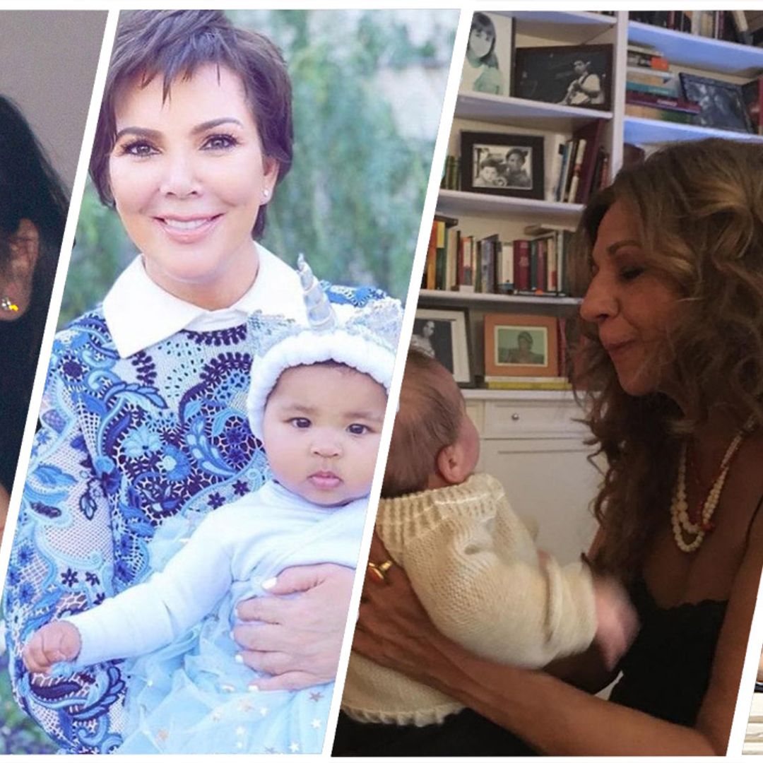 Isabel Pantoja, Carolina de Mónaco, Kris Jenner... Las abuelas más 'top' entre las 'celebrities'