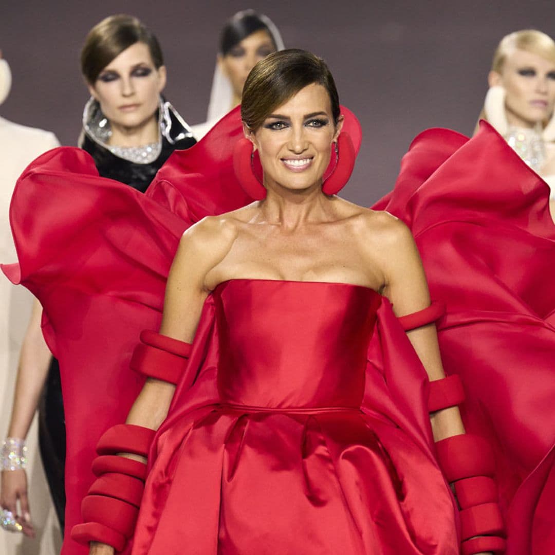 Nieves Álvarez vuelve a París con dos espectaculares looks de Alta Costura