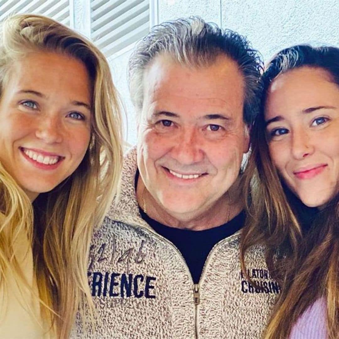 Patricia Montero por fin abraza a su padre después de seis meses sin verse