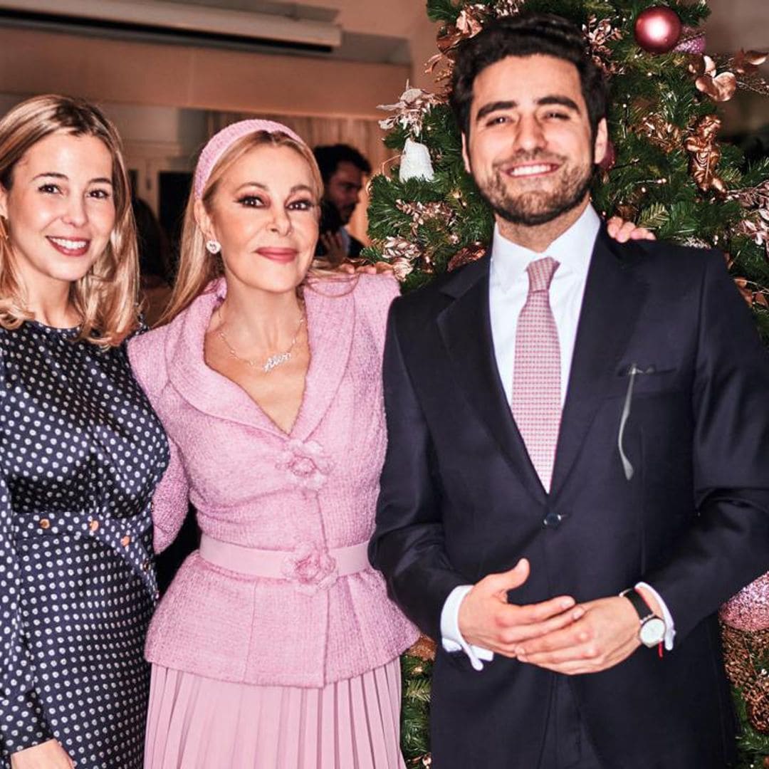Celia Vega-Penichet y Giaccomo Ugarelli, dos orgullos padrinos en el bautizo de Anita