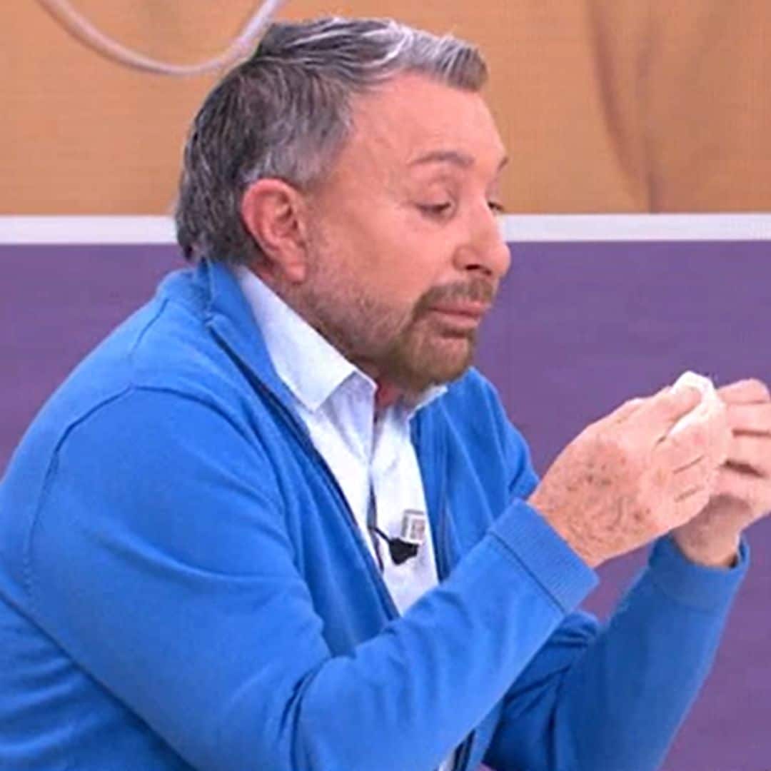 Las lágrimas de José Manuel Parada al recordar la muerte de Encarnita Polo y de su suegra