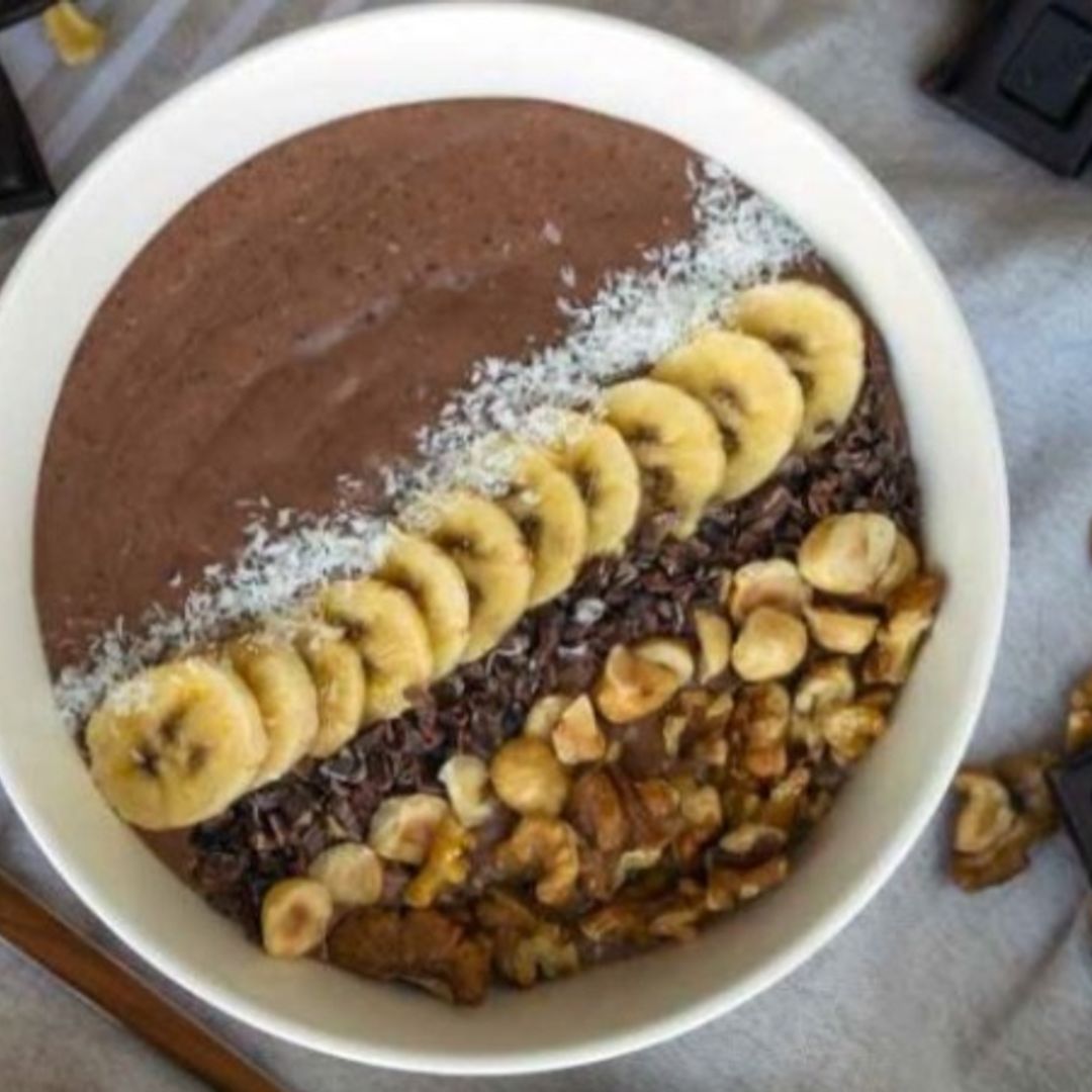 'Bowl' de avena y chocolate