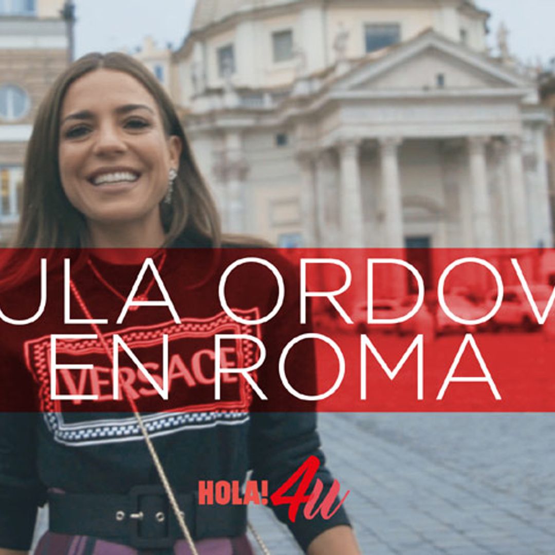 En HOLA!4u, un día y tres 'looks' en Roma con Paula Ordovás