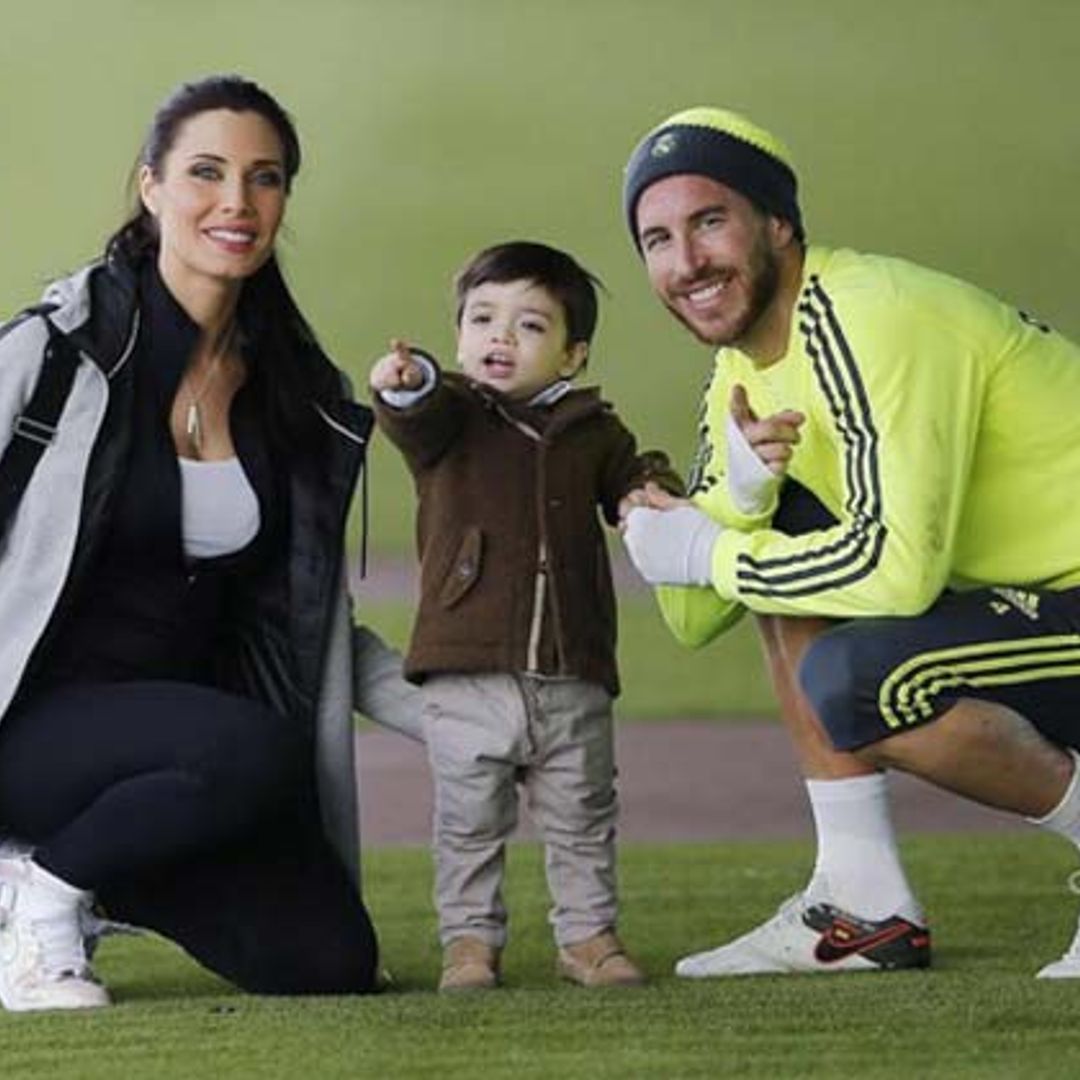 Pilar Rubio y Sergio Ramos muestran que su hijo es todo un campeón