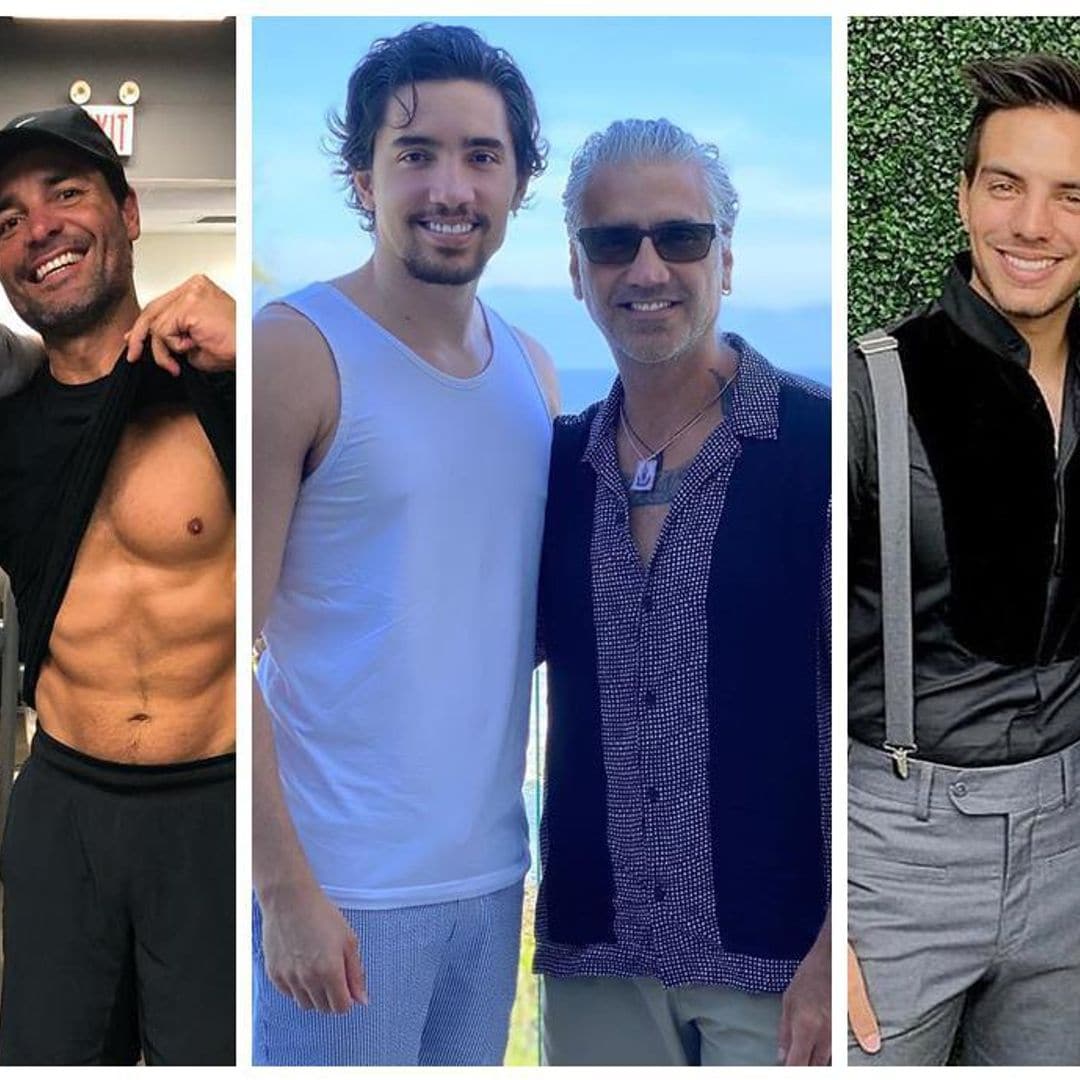 Igual de guapos que sus papás: Famosos que tienen hijos galanes
