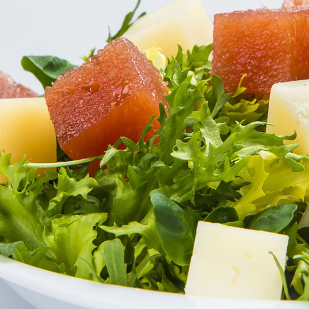 Ensalada de membrillo y queso