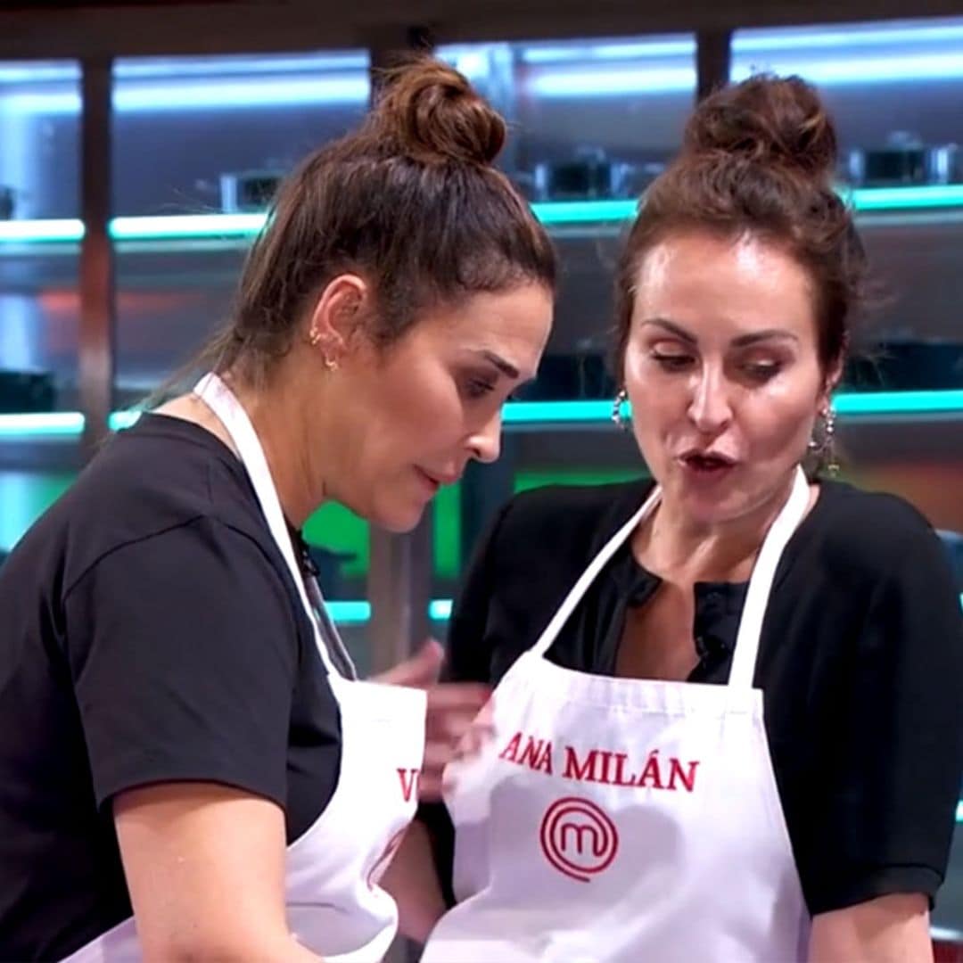 Ana Milán acaba llorando tras su encontronazo con Vicky Martín Berrocal en 'MasterChef Celebrity'