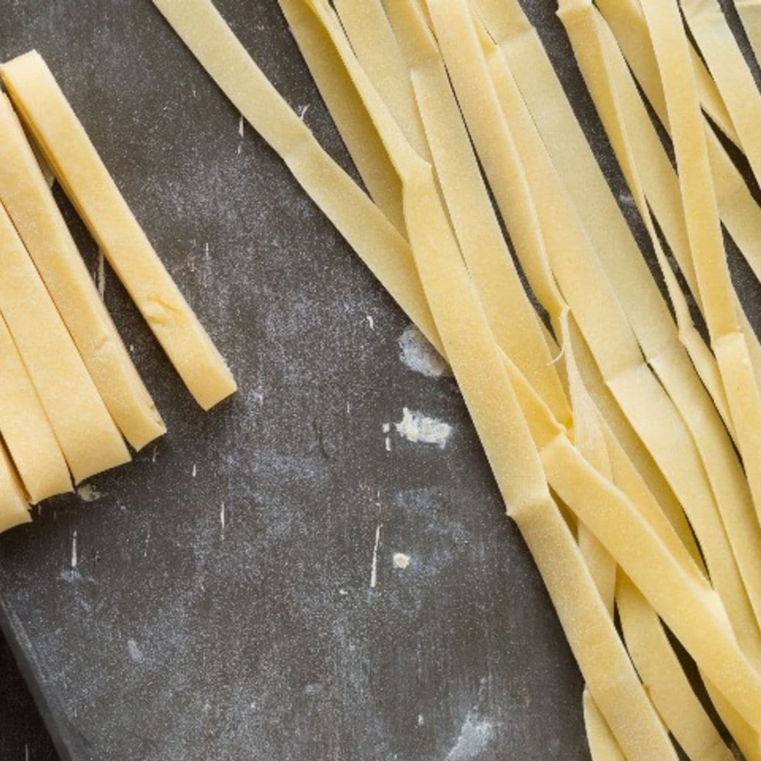 Pasta fresca con huevo