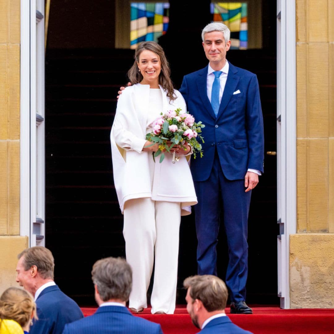Alexandra de Luxemburgo y Nicolas Bagory se dan el 'sí, quiero' en una íntima ceremonia