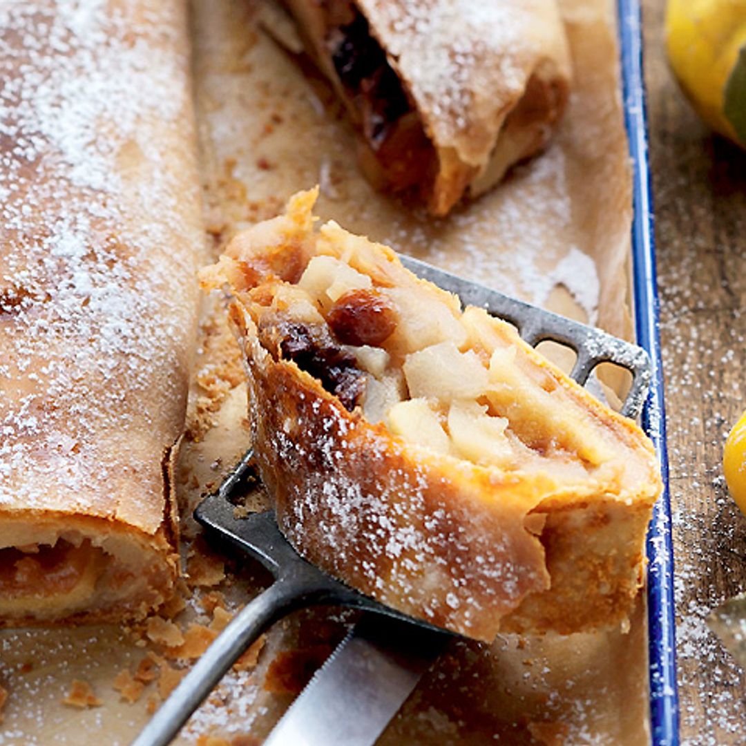 ‘Strudel’ membrillo y manzana