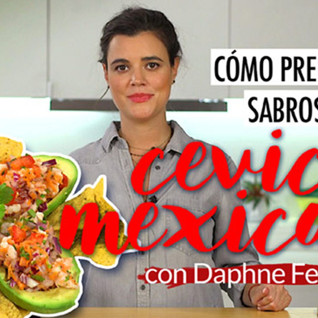 En vídeo: ¿cómo preparar un ceviche mexicano? ¡Daphne Fernández nos lo cuenta!