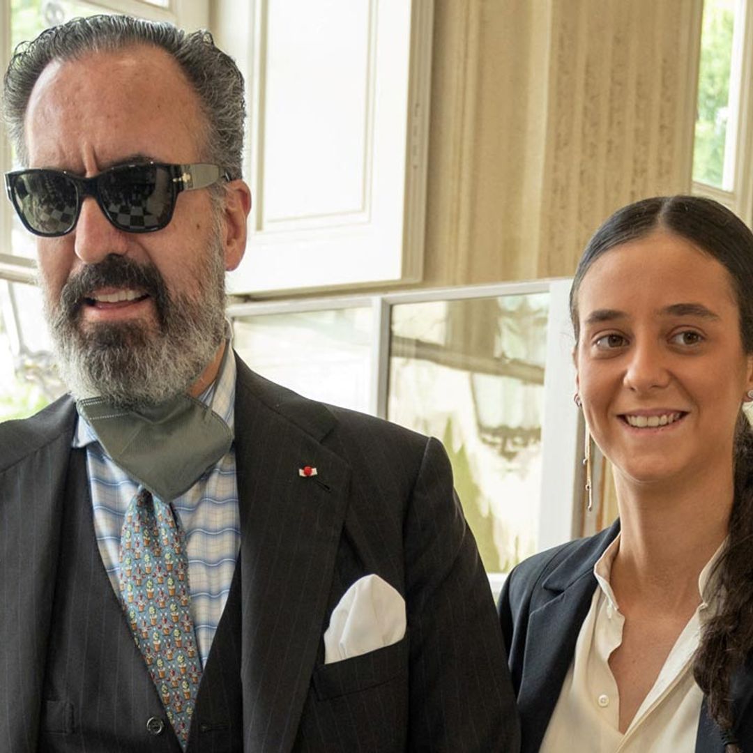 Jaime y Victoria de Marichalar, el plan de padre e hija en el desfile de Dior en París
