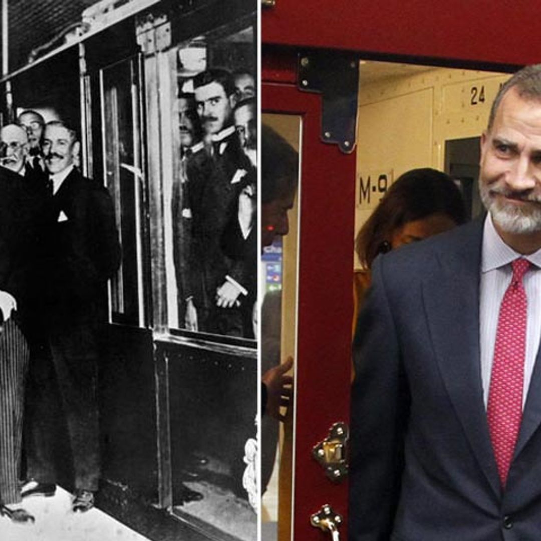 El rey Felipe emula el primer viaje en metro de su bisabuelo Alfonso XIII en 1919