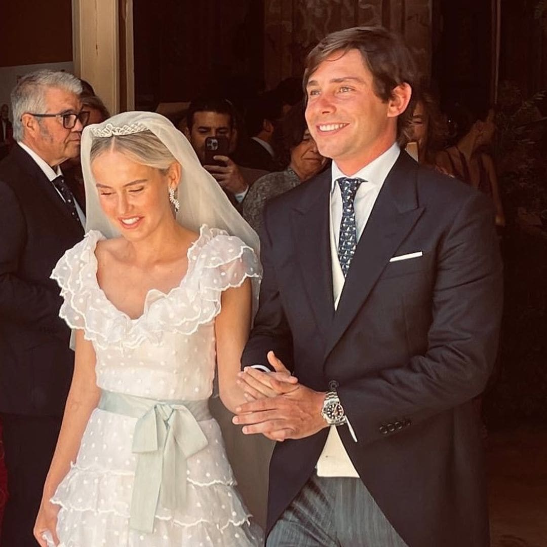 El vestido de novia de Mónica Anoz para su boda en Menorca: ‘Estaba destinado a ser mío’