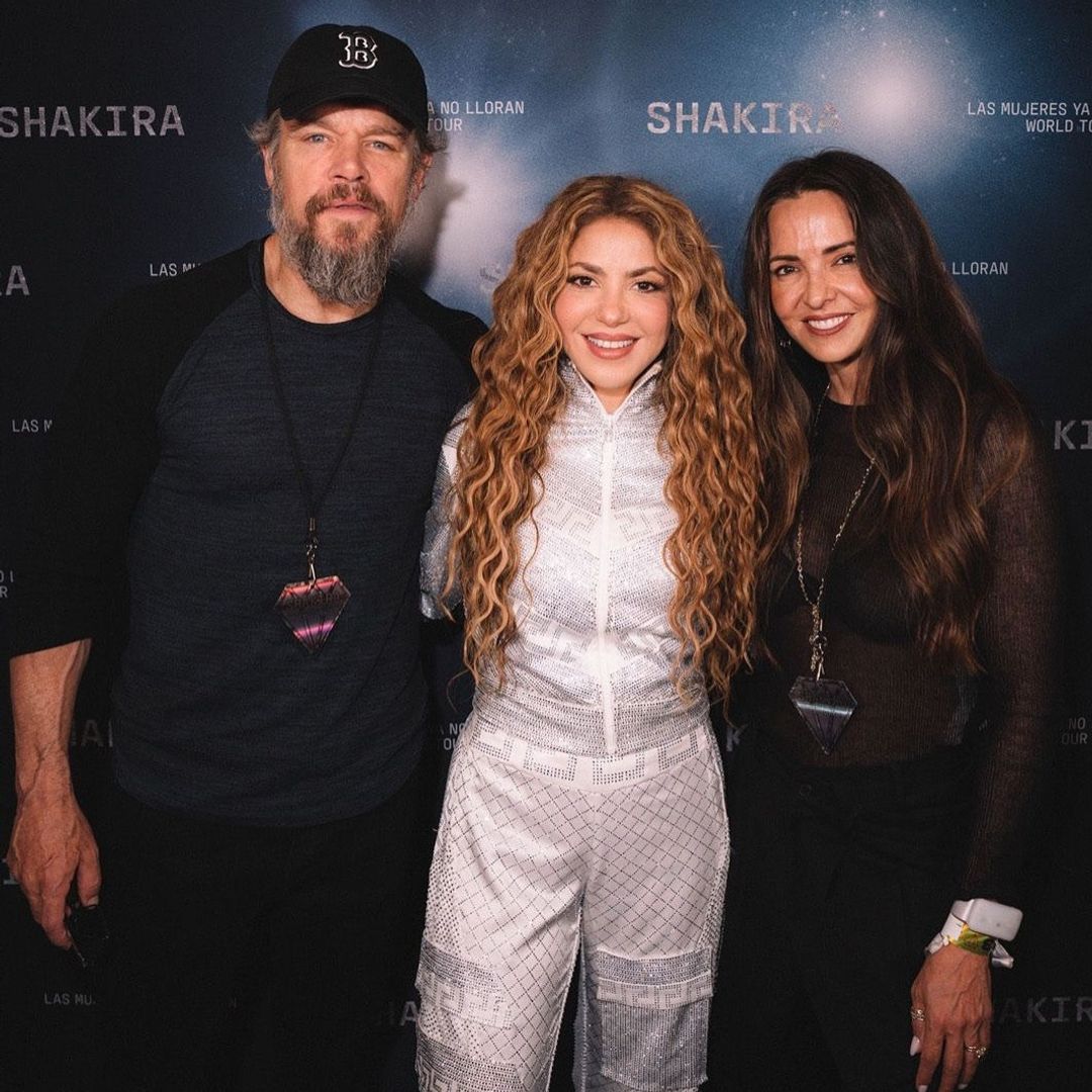 De Matt Damon a Lin-Manuel Miranda: las celebridades que han asistido a los shows de Shakira en Estados Unidos