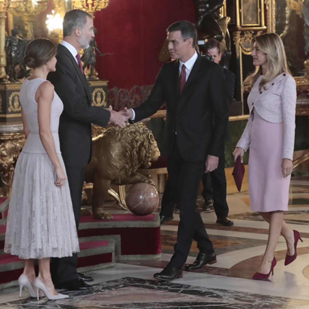 La Casa Real aclara lo ocurrido con Pedro Sánchez en la recepción de la Fiesta Nacional