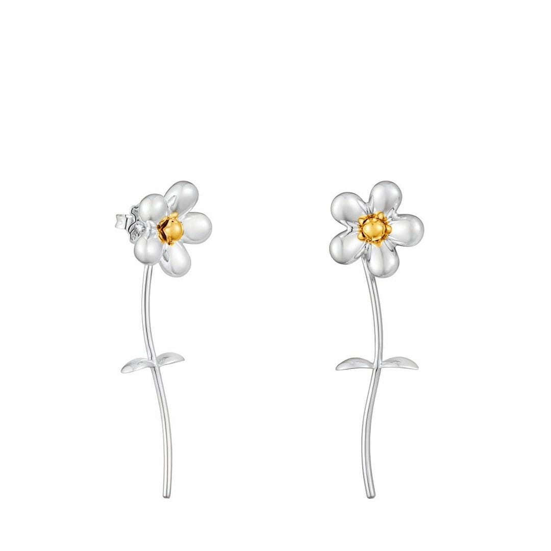 Pendientes bicolor, (750 €), de Tous