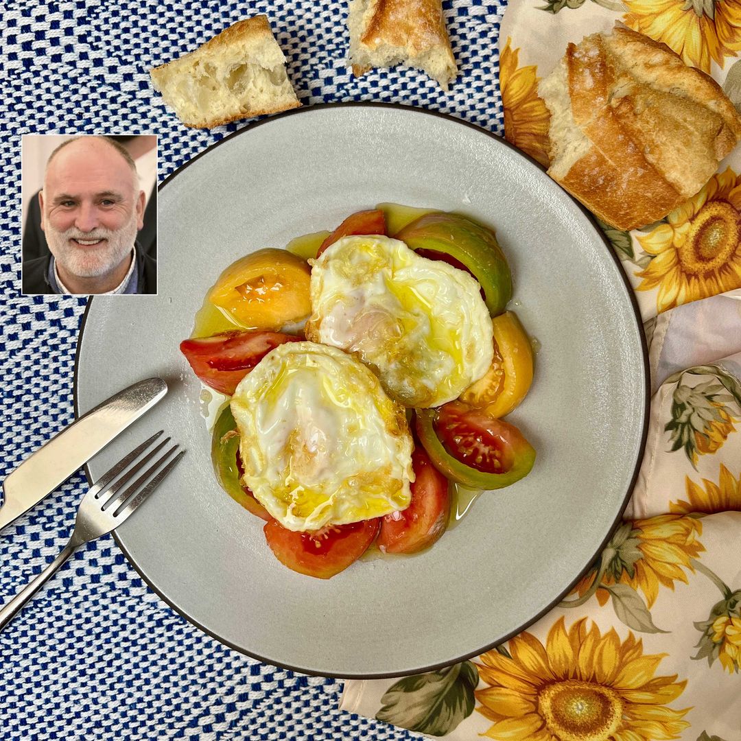 El chef José Andrés tiene la receta de su desayuno favorito de cumpleaños: ''Cómo un plato tan simple puede hacerte tan feliz''