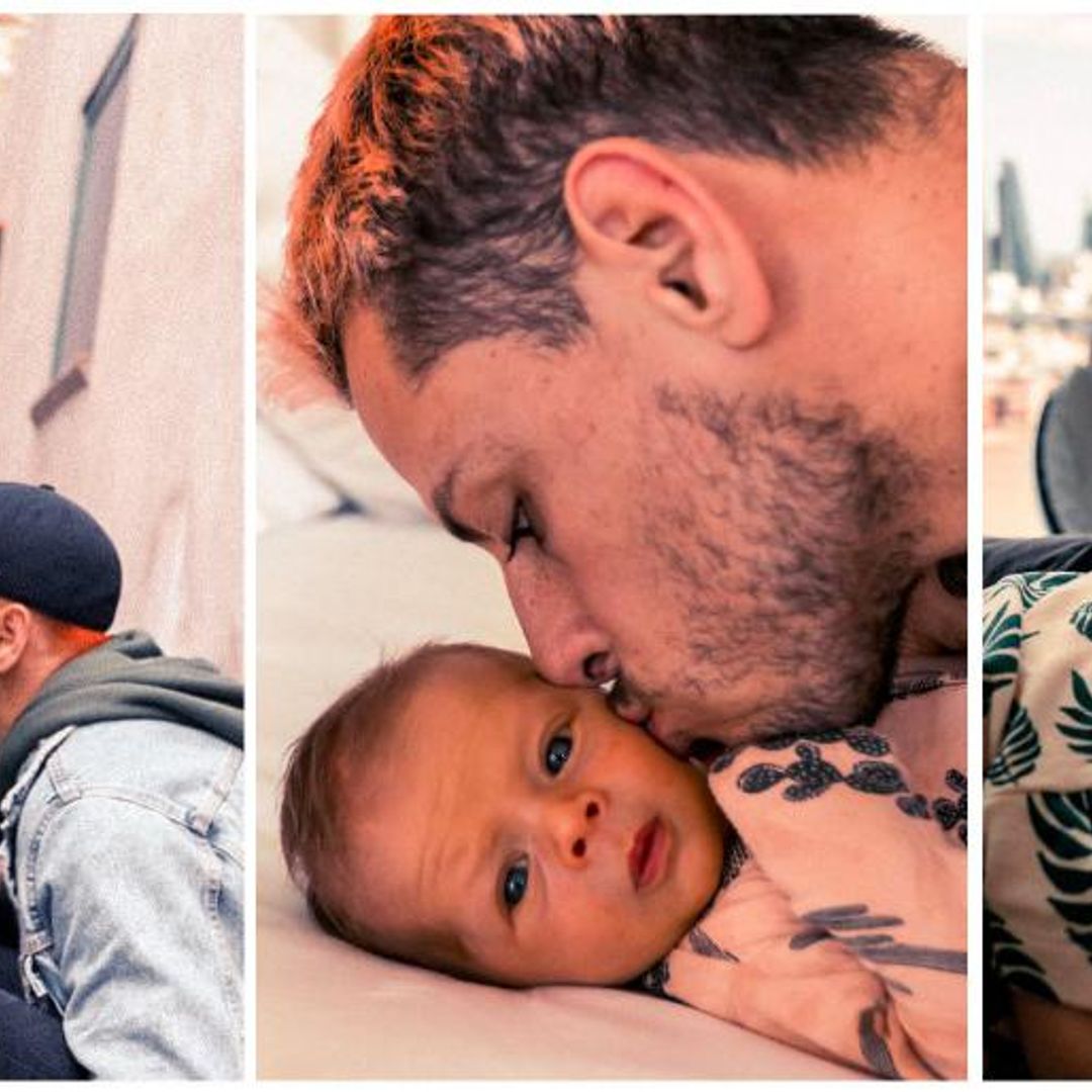 ¡Su mejor gol! Las fotos más tiernas de 'Chicharito' con su bebé