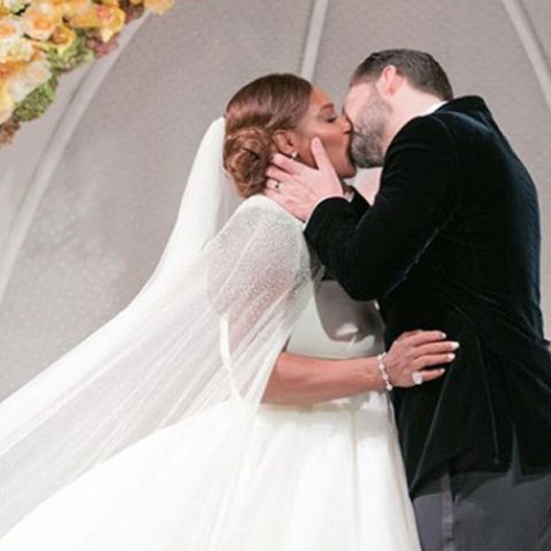 Serena Williams, una novia impresionante en su día más especial