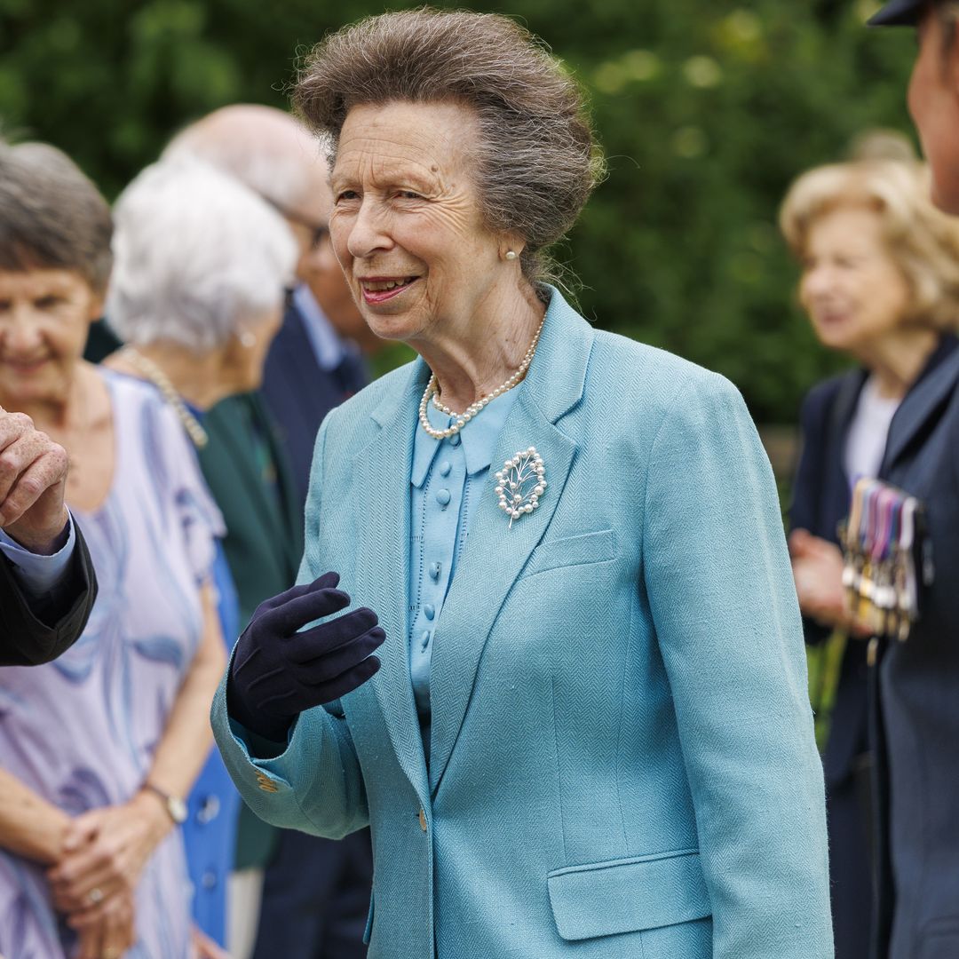 La princesa real en su último acto oficial, este jueves 23 de julio en el Castillo de Archdale en Irlanda del Norte