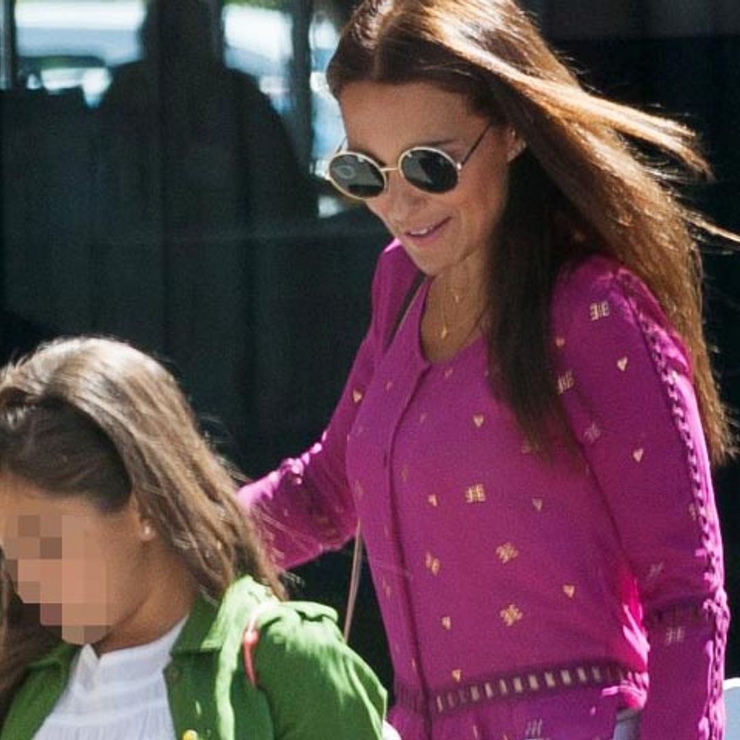 Paula Echevarría se lleva a su hija Daniella al trabajo, mientras continúa la polémica en torno a David Bustamante