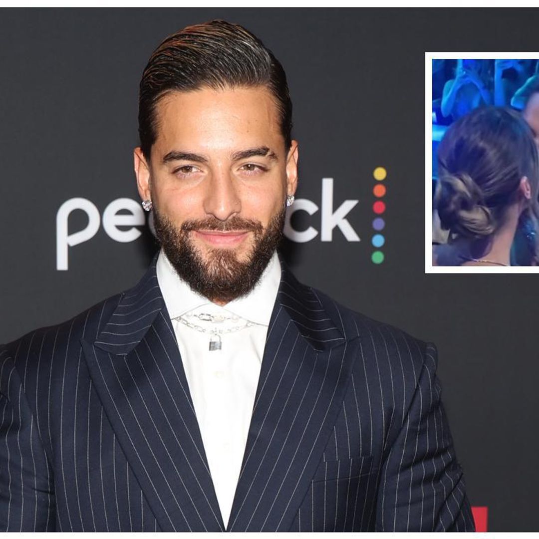 Maluma y el apasionado beso a su novia, Susana Gómez, en los Billboard Latin Music Awards