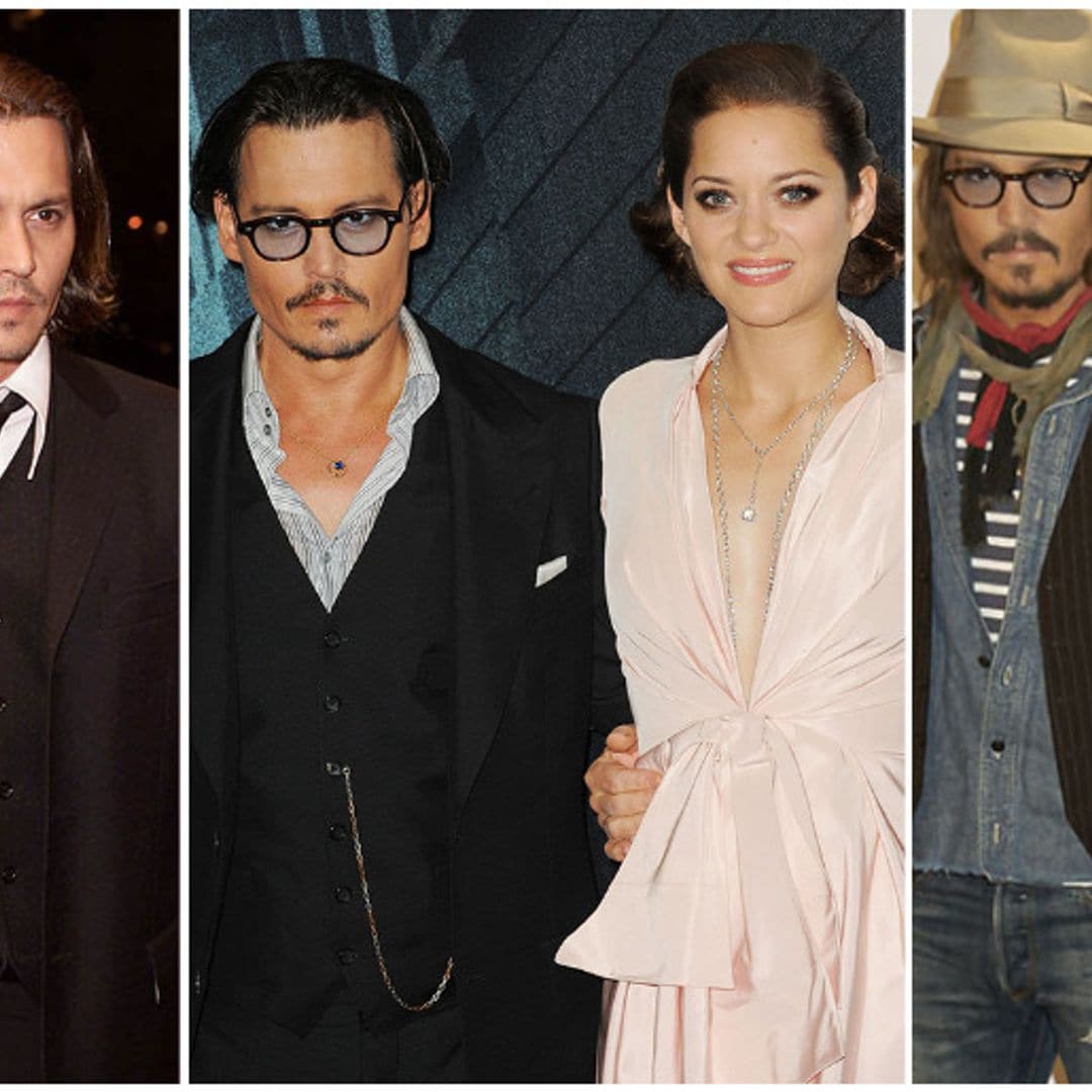 Johnny Depp junto a las más bellas y talentosas de Hollywood