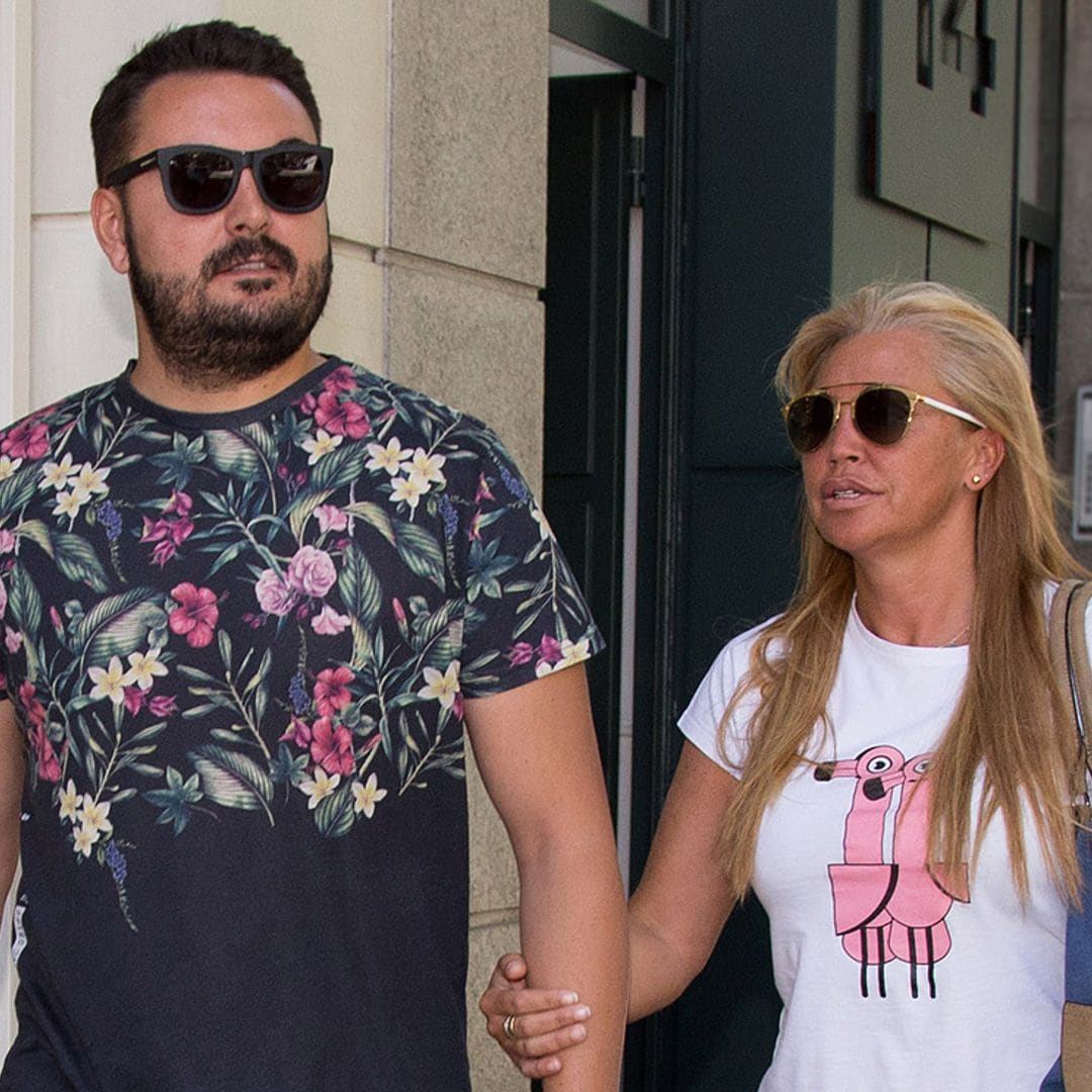 Belén Esteban reaparece tras ser operada para dar las gracias a su marido con esta romántica foto