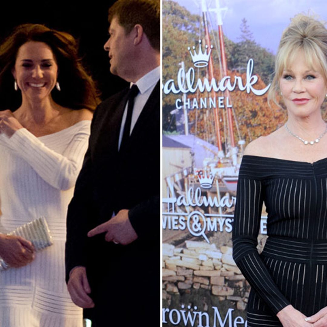 Al vestido de la Duquesa de Cambridge le ha salido una 'sombra' de Griffith