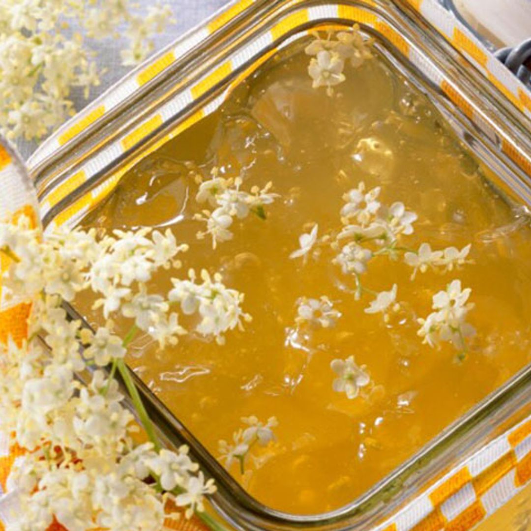 Mermelada de vino blanco y flor de saúco