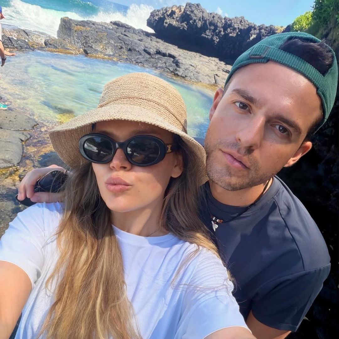 Camille Gottlieb, hija de Estefanía de Mónaco, y un amig en Mauricio