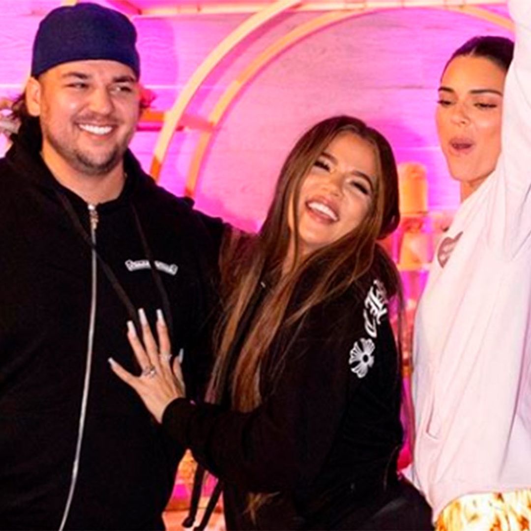Mascarillas personalizadas, un tobogán hinchable... el fiestón de cumpleaños de Khloé Kardashian