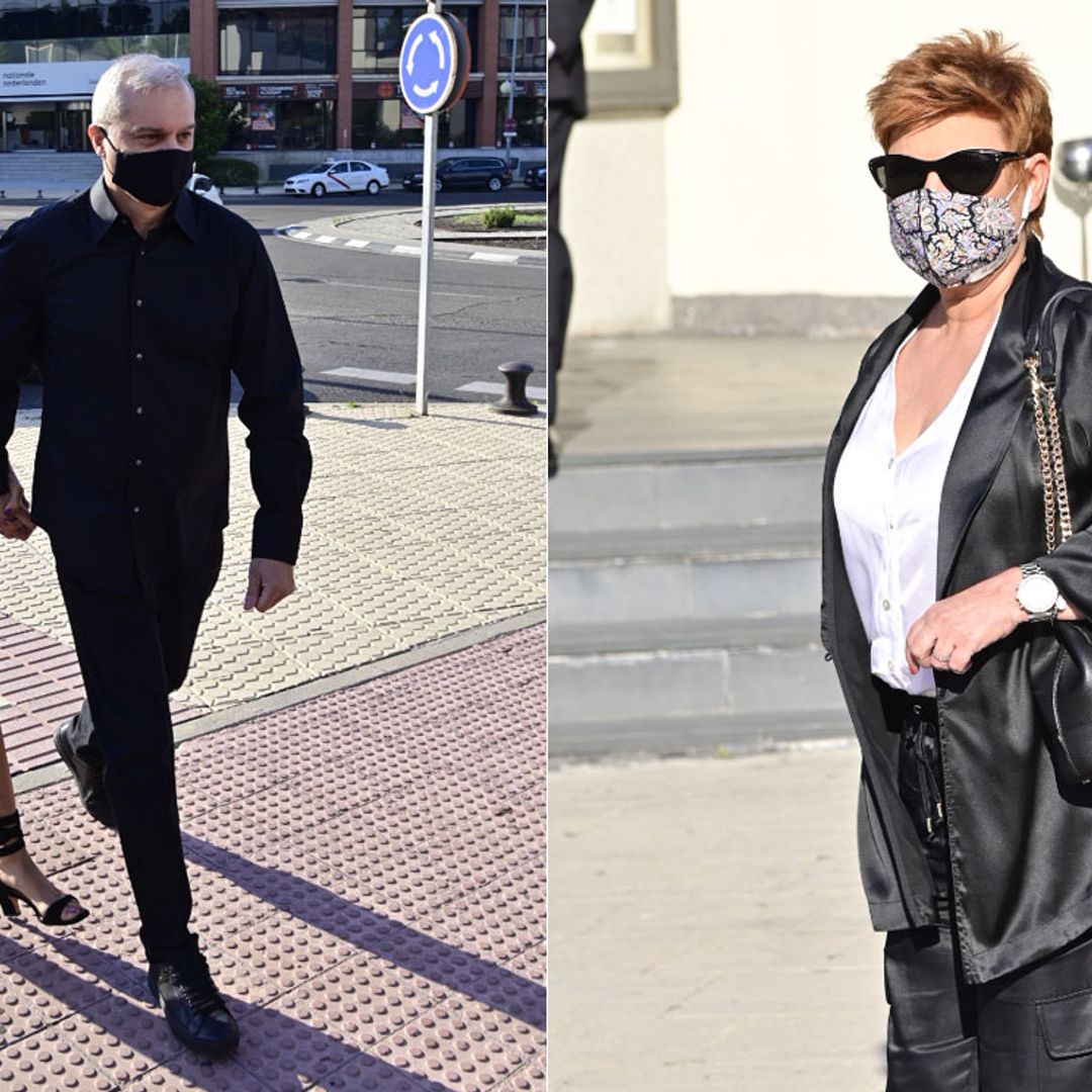 Ramón García, Boris Izaguirre, Terelu Campos... consuelan a Ana Obregón y Alessandro Lequio