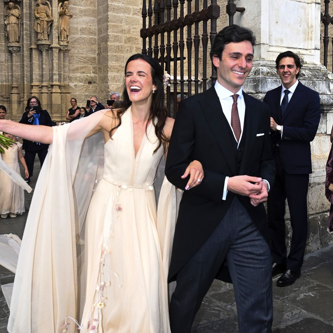 La boda que ha reunido en Sevilla a la familia de Luis Astolfi, gran amigo de la infanta Elena