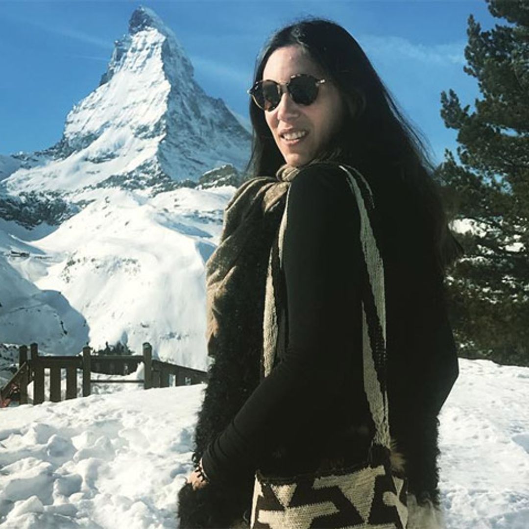 El refugio de Tatiana Santo Domingo en la recta final de su embarazo