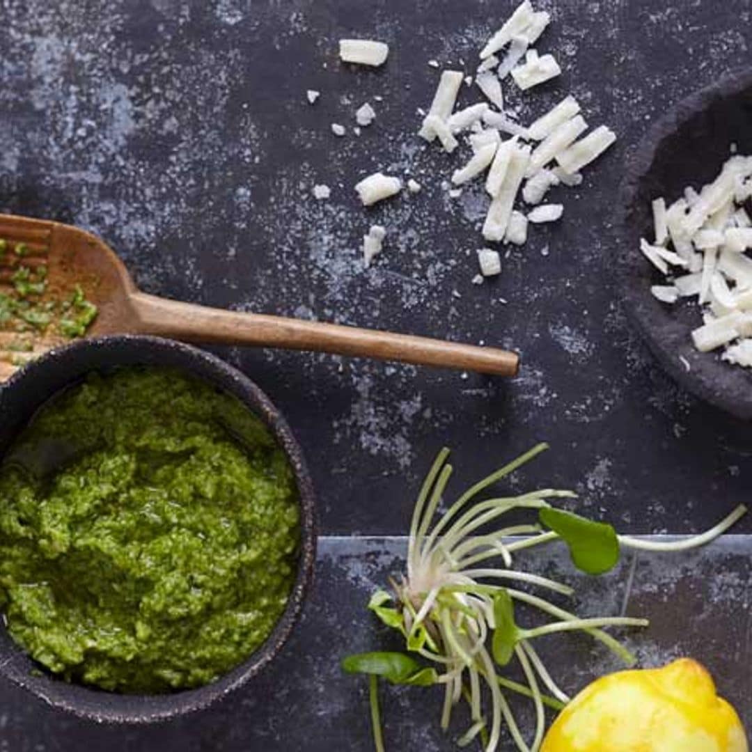 Pestos sin albahaca: tres recetas sorprendentes