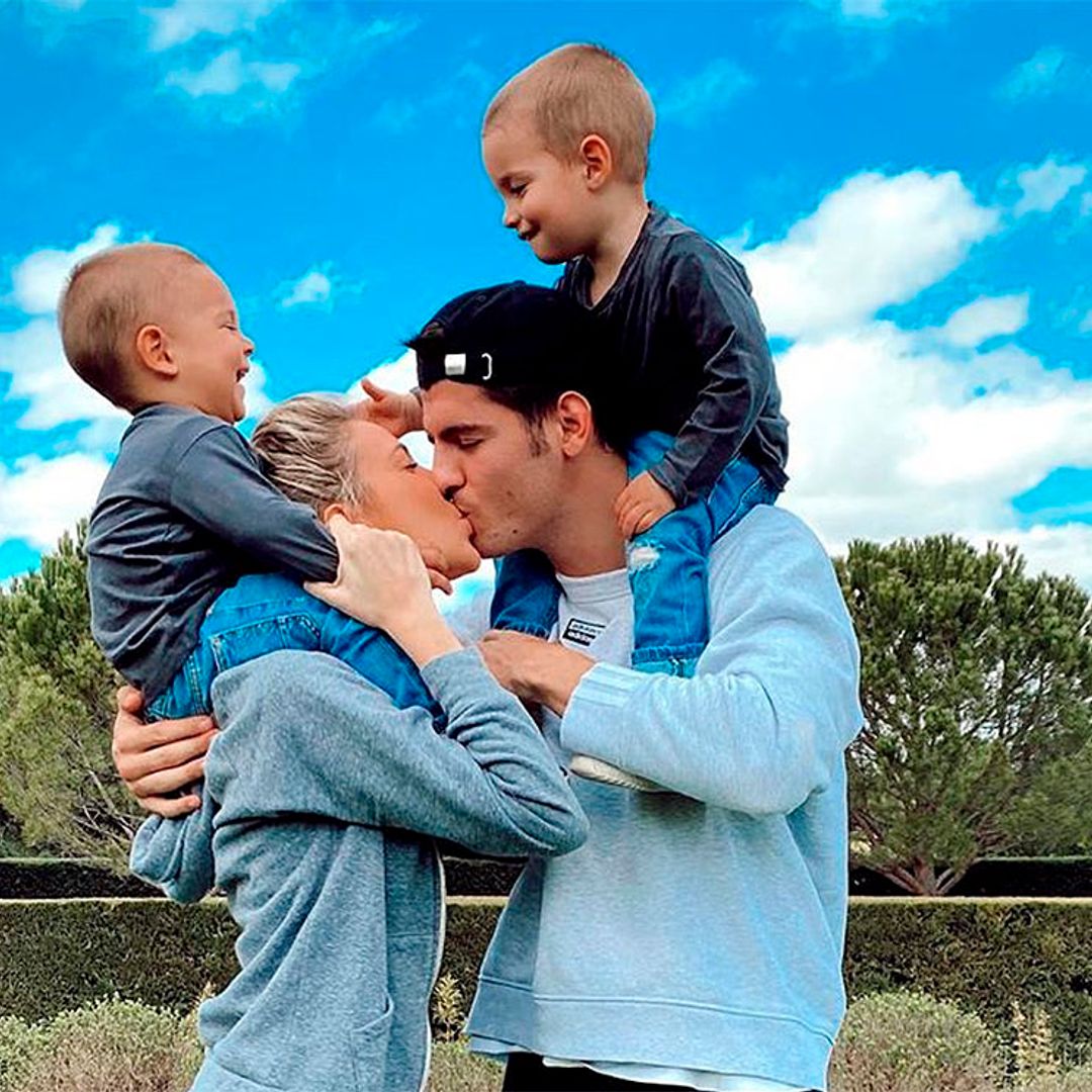 Alice Campello y Álvaro Morata desvelan el misterio: así es como llamarán a su tercer hijo