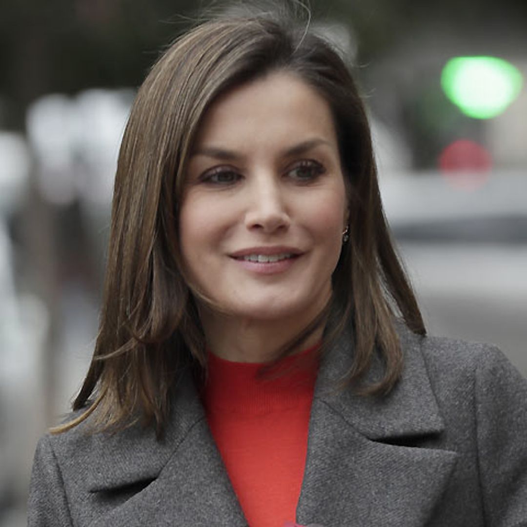 Una melena con más volumen sin cambiar de 'look': el último corte de la reina Letizia