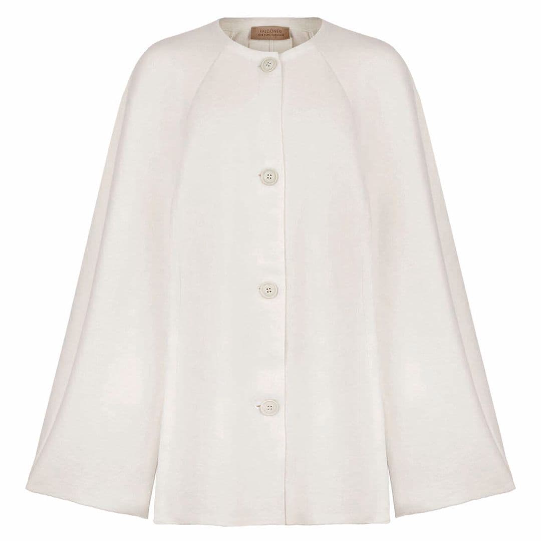 Capa de cashmere (898 €), de Falconeri