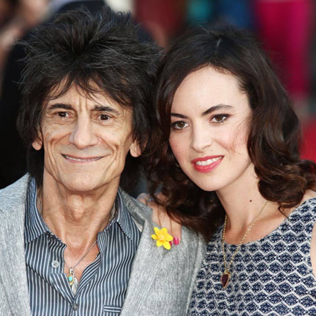 Ronnie Wood, miembro de los Rolling Stones, ha sido padre de gemelas a sus 68 años