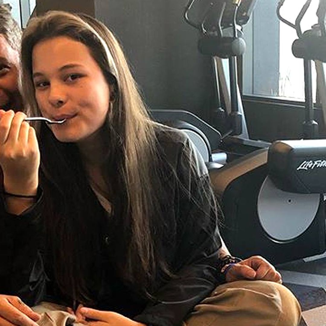 El entrenamiento más dulce de Alejandro Sanz con su hija Manuela